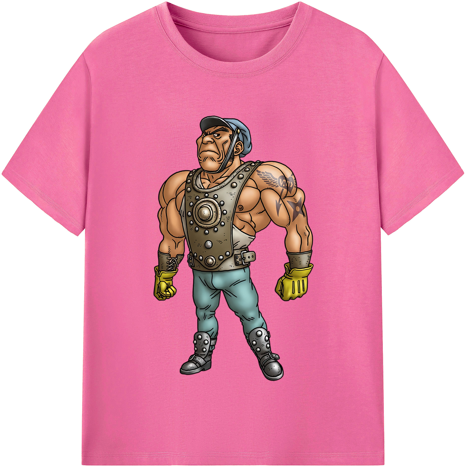 （画像用） ドラゴンクエスト Doragon Kuesuto Dragon Quest レディースカジュアルプリントTシャツ（綿100％）